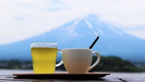 Mount Fuji coffee and tea
