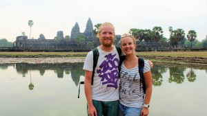 Mark, Paula, Angkor Wat Cambodja
