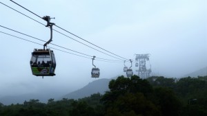 Ngong Ping cable car, Lantau Island Hong Kong