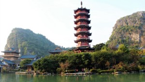 Boat tour Guilin