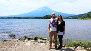 Mark, Paula, reis door Japan
