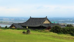 Temple Seongsan Jeju Korea