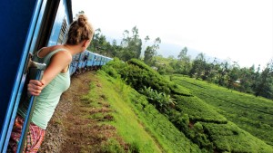 Treinen in Sri Lanka