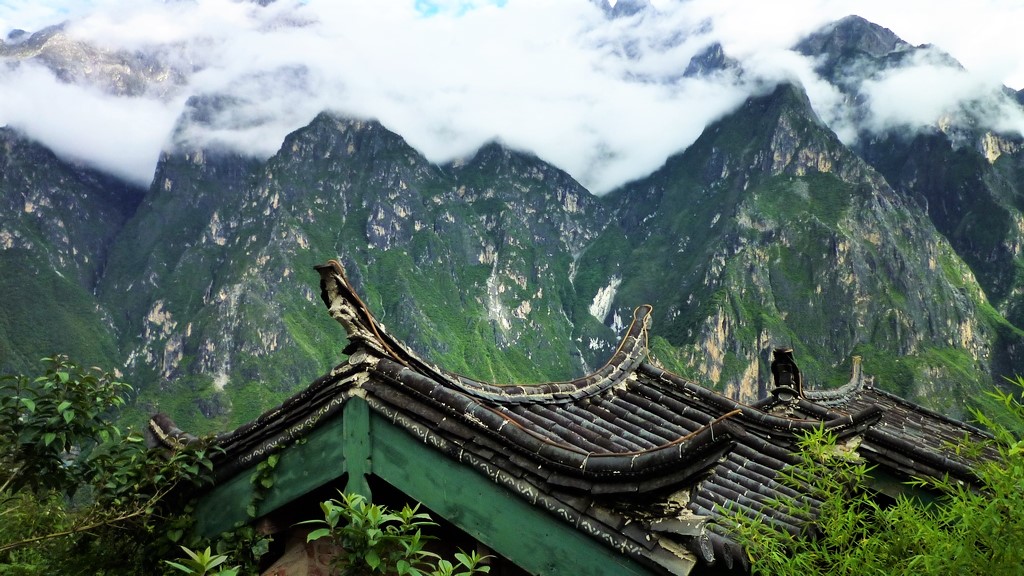 Chinese rooftop
