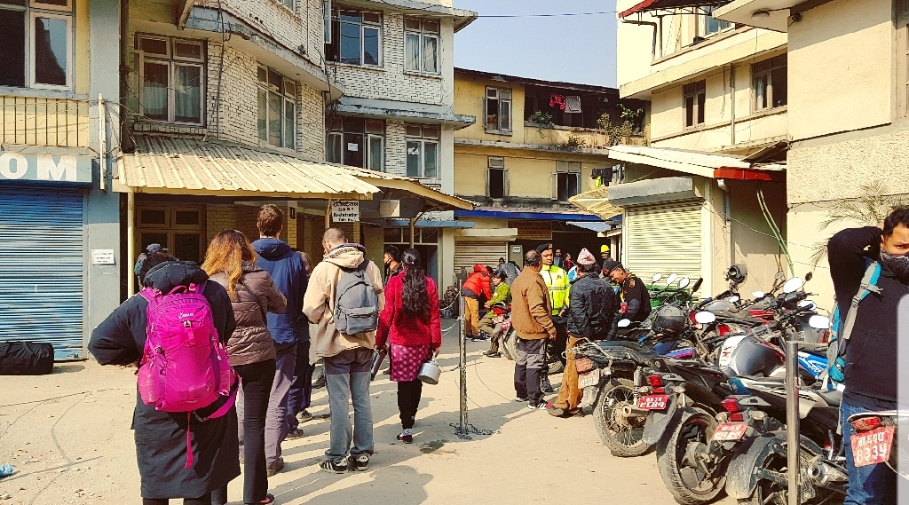 Registratie Vipassana, Kathmandu, Nepal