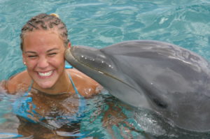 Zwemmen met dolfijnen op Curaçao