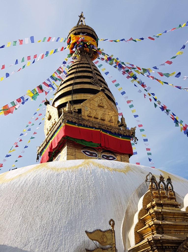 Doen in Kathmandu, bezoek Swayambunath Monkey Temple
