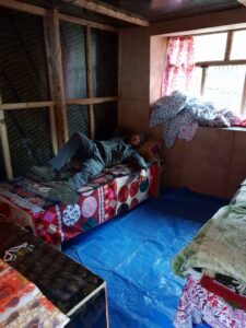 Tea house trekking in Nepal, kamers twin kamers