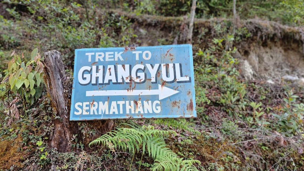 Langtang Circuit trekking dag 13, Tarke Gyang tot Sermathang, routebord