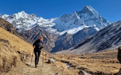 Annapurna Base Camp trekking dag 6: MBC naar Annapurna Base Camp