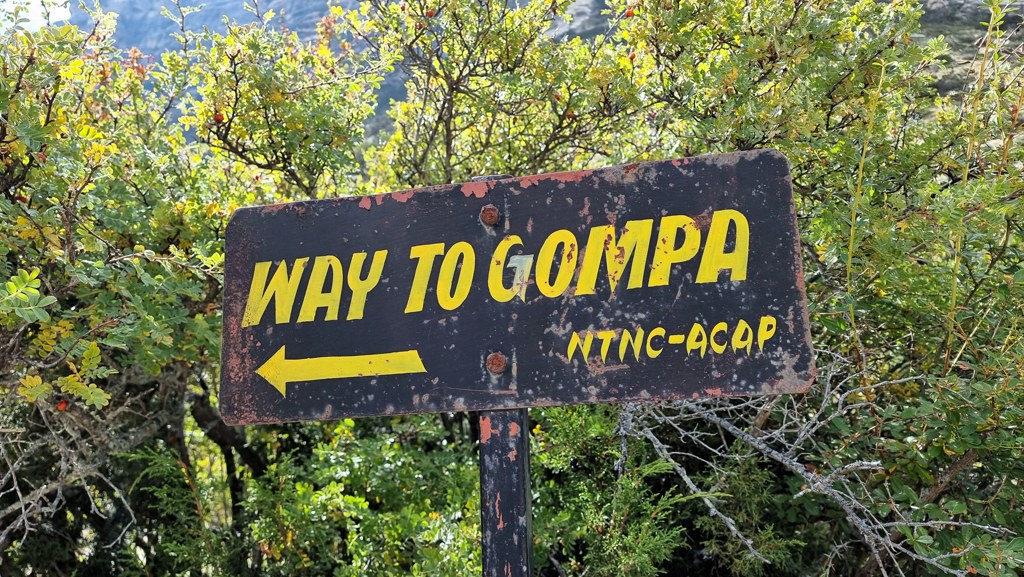 Trekking Nepal, Way to Gompa