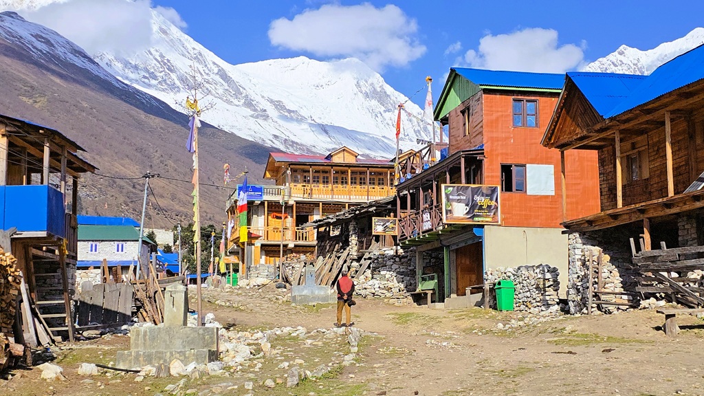 Manaslu Circuit trekking dag 6, Lho naar Shyala