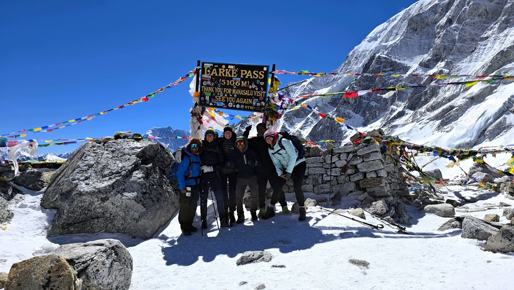 Manaslu Circuit trekking dag 9, Larke Bazar naar Bhimtang, Larkya Pass
