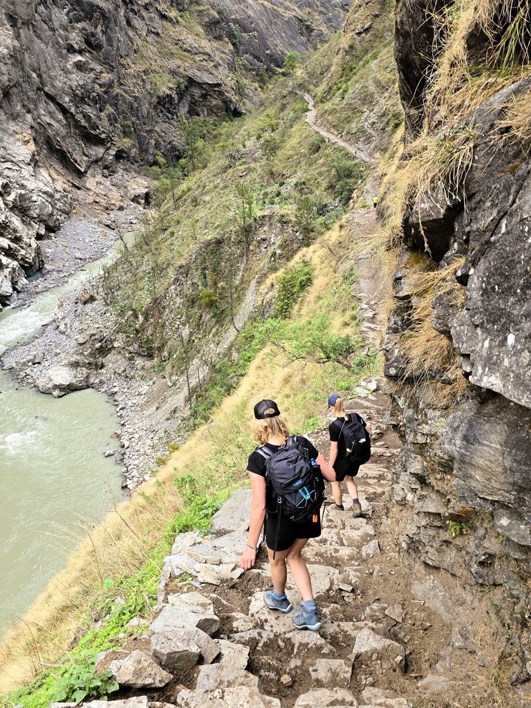 Manaslu Circuit trekking, pad