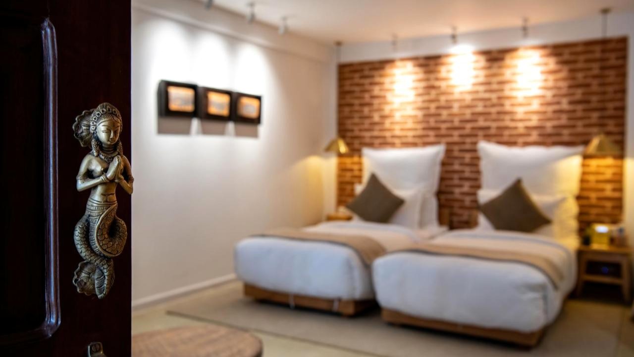 Overnachten Bhaktapur, beste luxe slaapplek, The Nanee