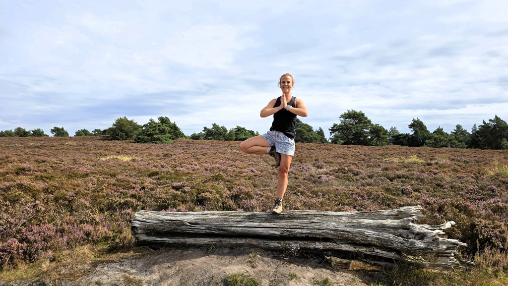 Sallandse Toppentocht wandelen, strike a pose
