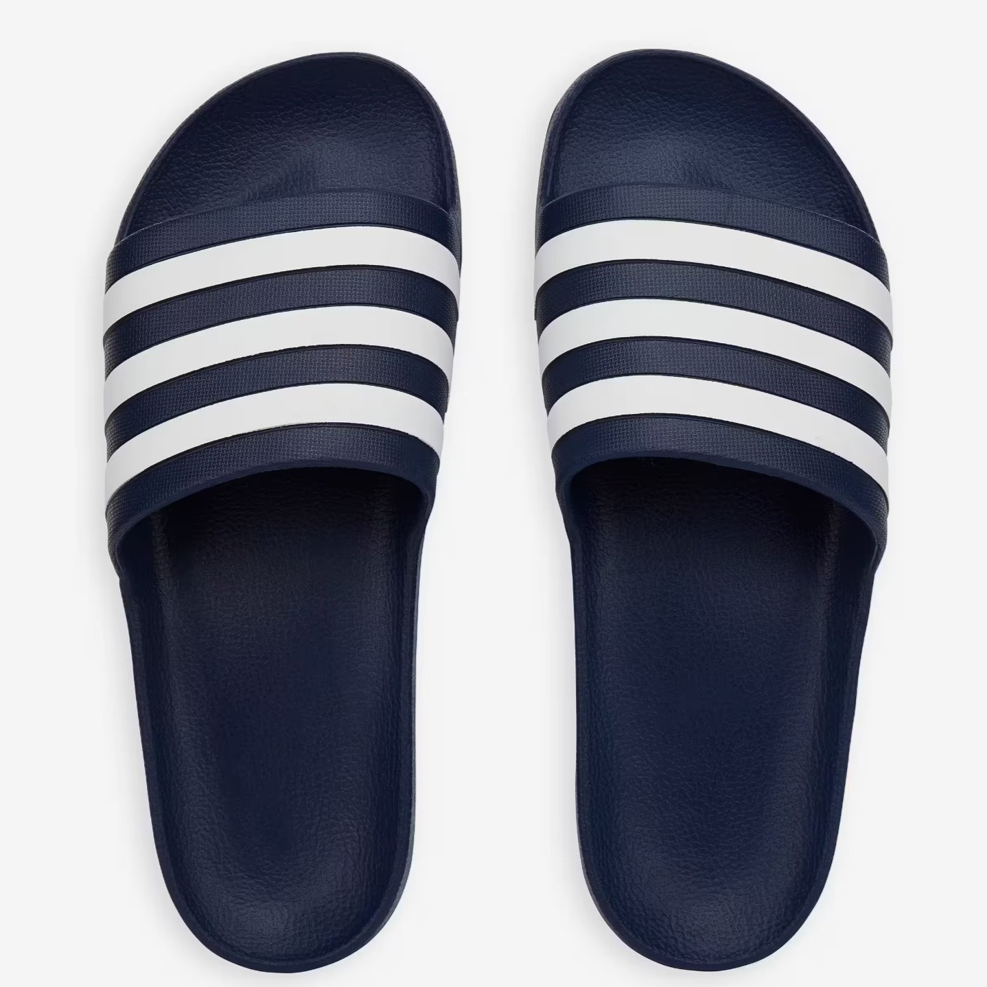 Beste schoeisel voor op reis, Adidas badslippers blauw