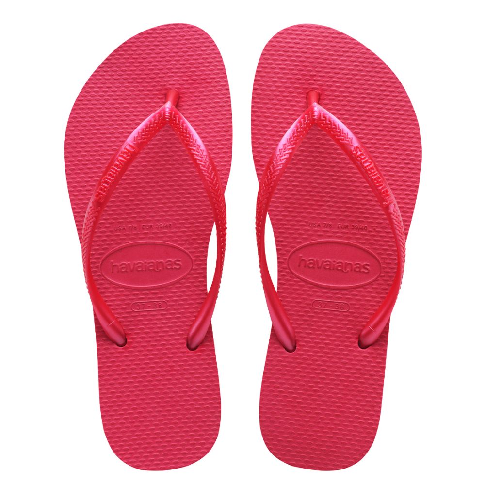 Beste schoeisel voor op reis, Havaianas Slim roze