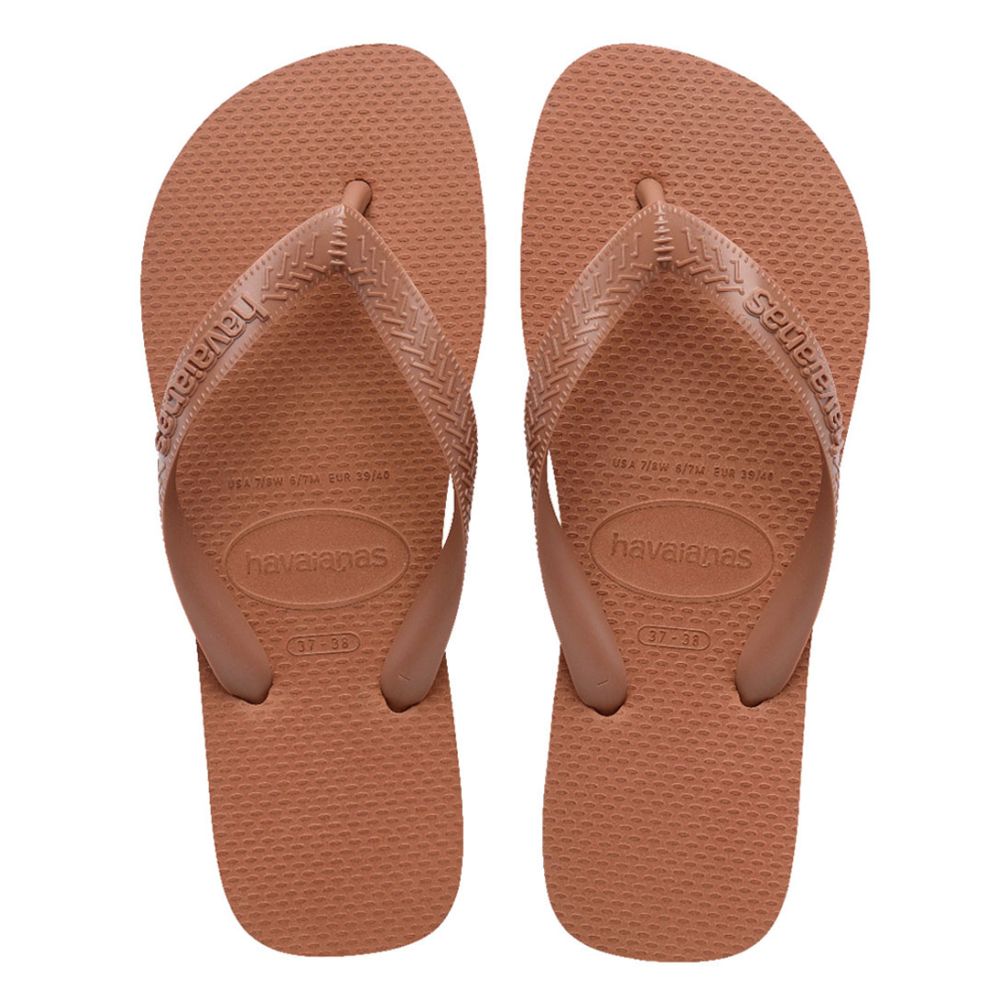 Beste schoeisel voor op reis, Havaianas roest