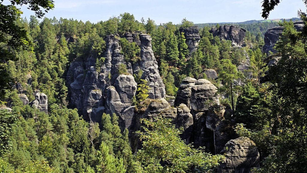 Malerweg etappe 2, Stadt Wehlen naar Hohnstein, rotsformaties