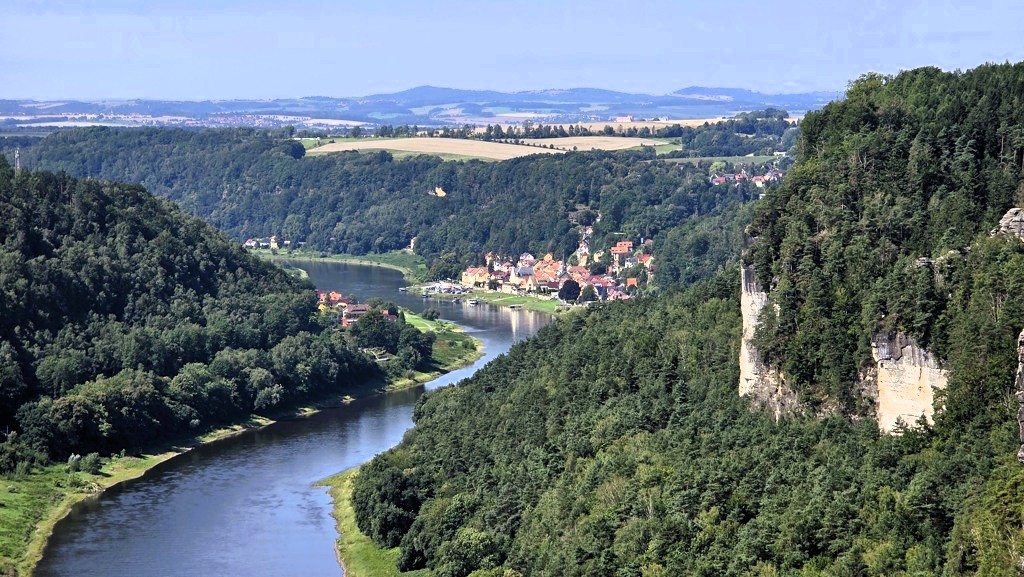 Malerweg etappe 2, schilderachtig wandelen door Sächsische Schweiz