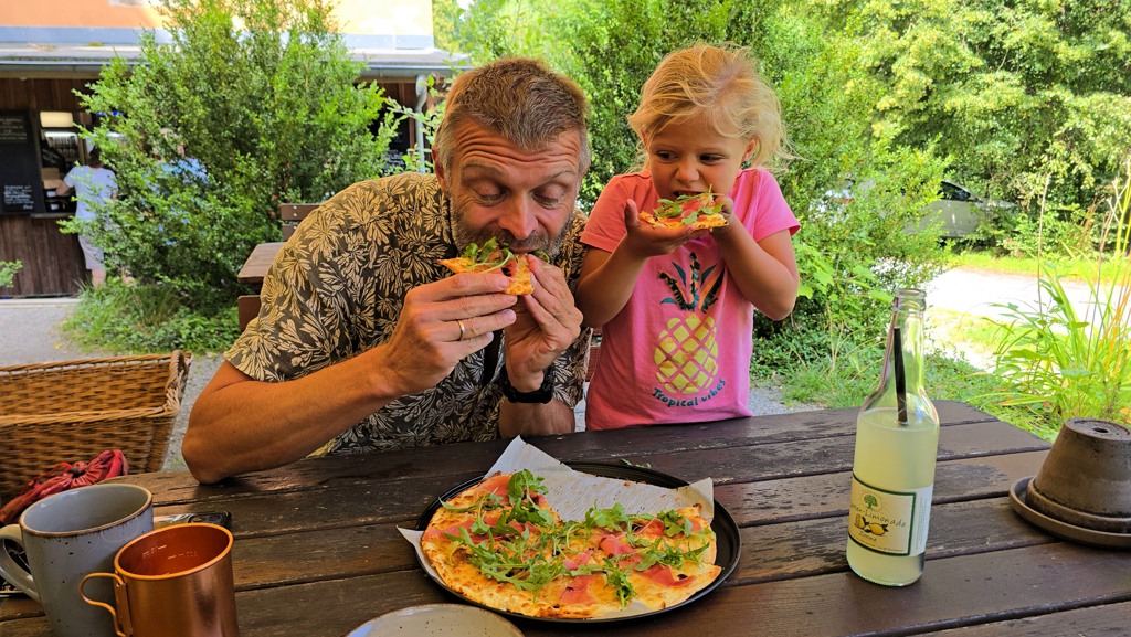 Malerweg etappe 5, Neumannmühle naar Schmilka, flammkuchen
