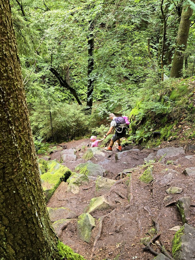 Malerweg in Duitsland wandelen