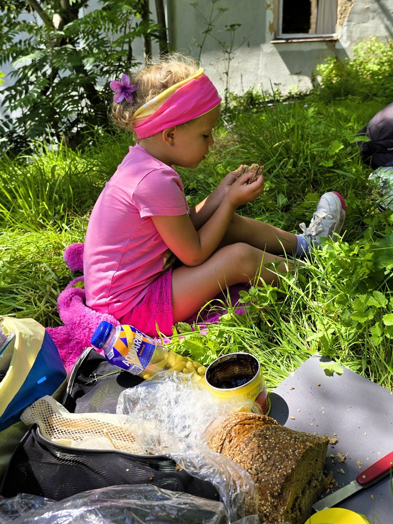 Picknick lunch hike Sächsische Schweiz