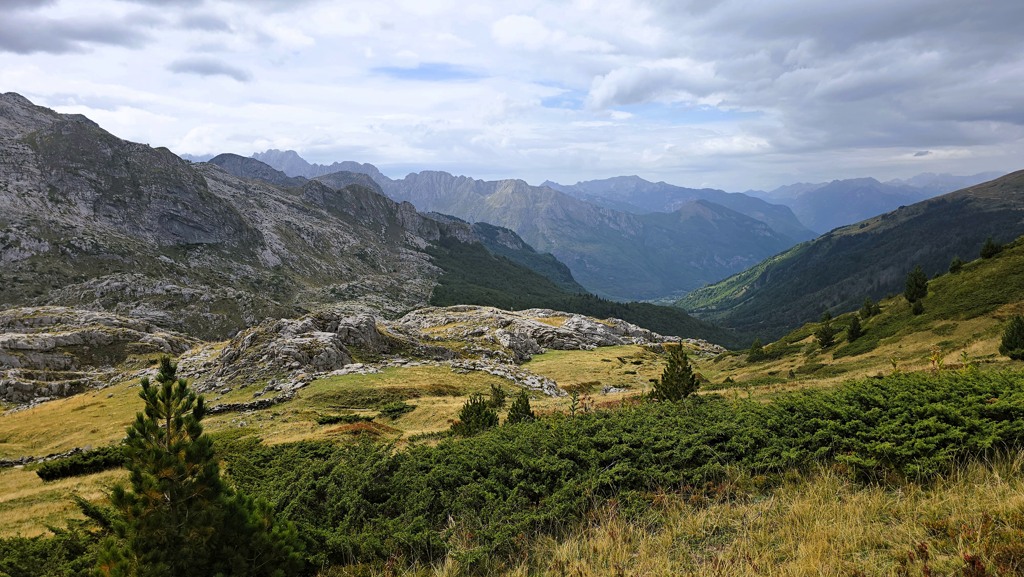 Balkan Trail etappe 9, Plav naar Vusanje, rotspartijen