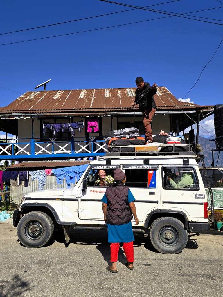 Auto inpakken Nepal