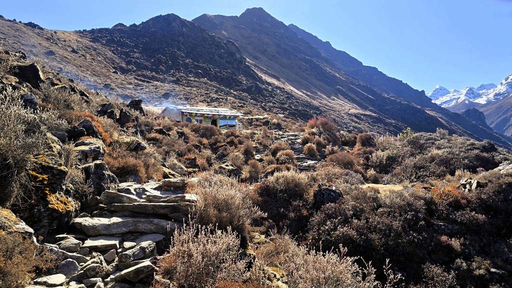 Kanchenjunga Base Camp trekking dag 12, Ghunsa naar Selele, paden