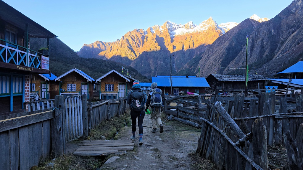 Kanchenjunga Base Camp trekking dag 12, Ghunsa naar Selele, vertrek