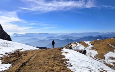 Khopra Ridge trekking dag 6: Khopra Danda naar Khayer Lake