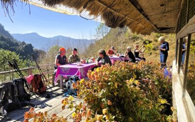 Khopra Ridge trekking dag 7: Khopra Danda naar Swata