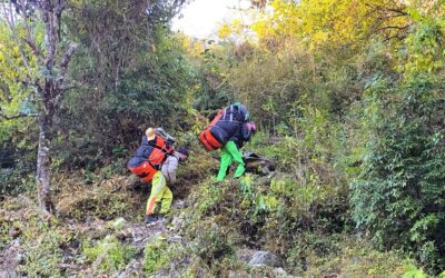 Khopra Ridge trekking dag 8: Swata naar Ghorepani