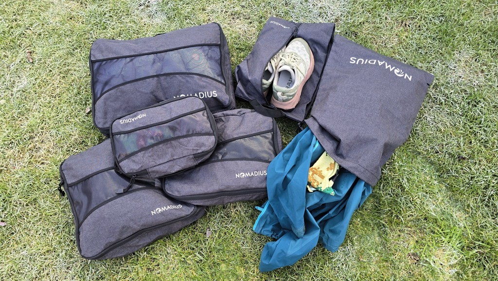 Beste packing cubes set voor backpack en koffer, beste inpaksysteem