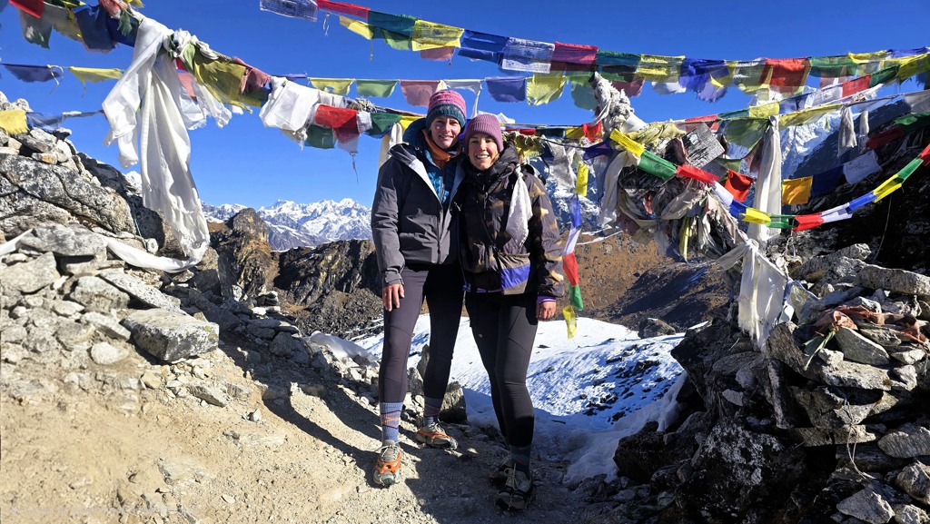 Kanchenjunga Base Camp trekking dag 13, Selele naar Cheram, Sele La (4.620m)