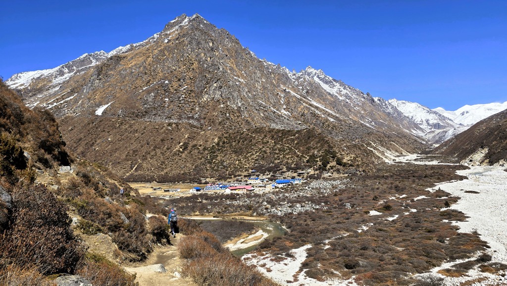 Kanchenjunga Base Camp trekking dag 7, Ghunsa naar Kangbachen
