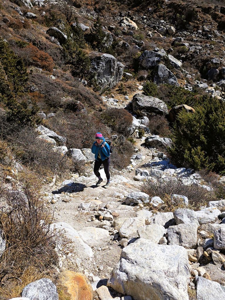 Klimmen bezinningsreis Nepal