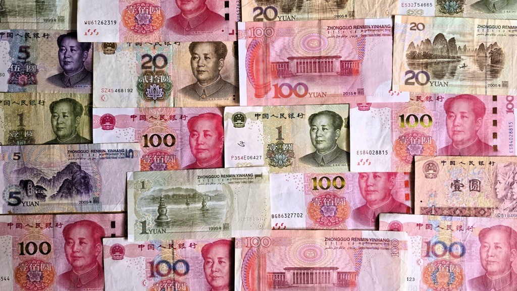 Geld in China, RMB, Chinese yuan, Renminbi, CYN