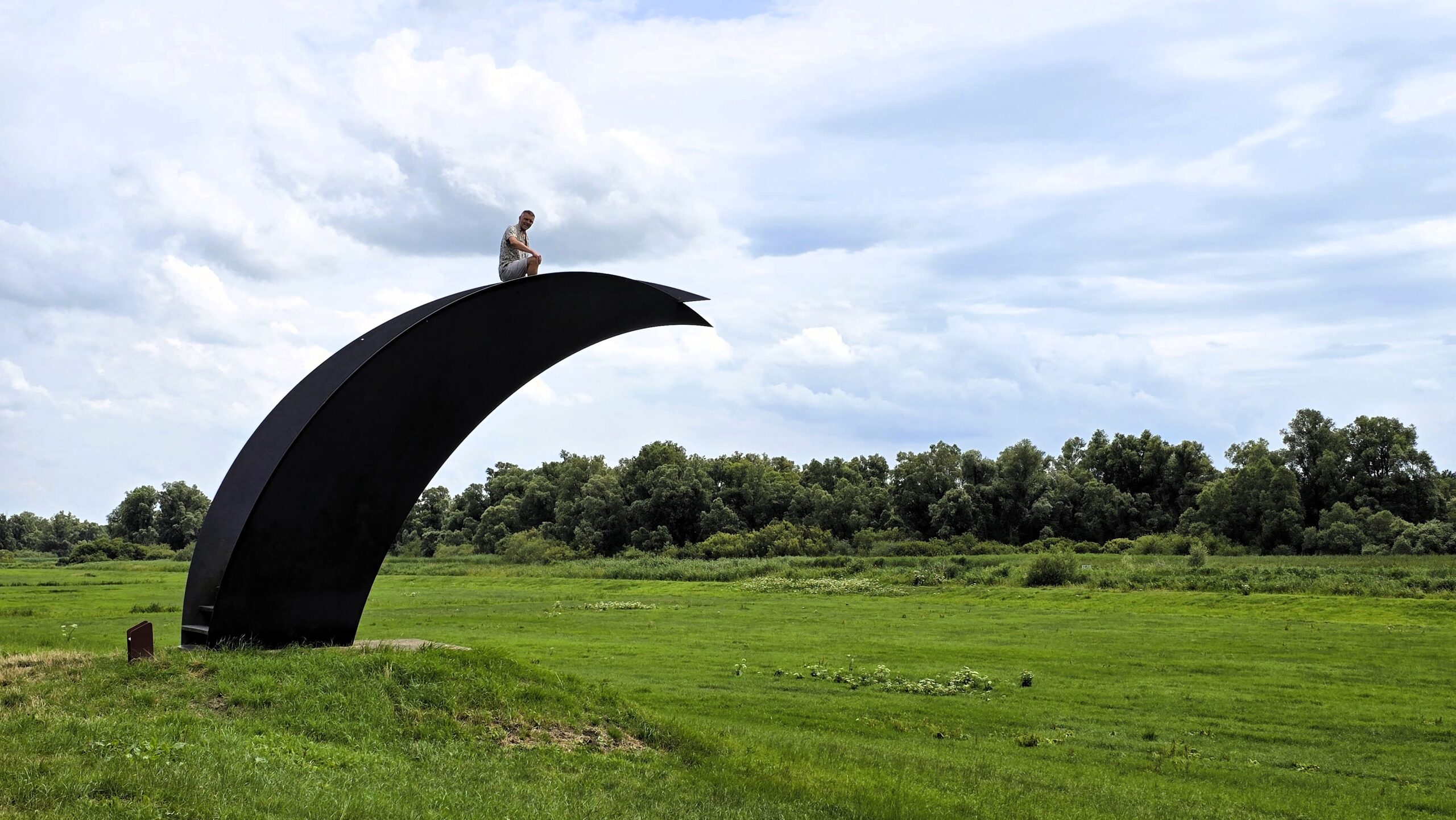 Stellingenpad etappe 5, Beltschutsloot naar Blokzijl, uitzicht