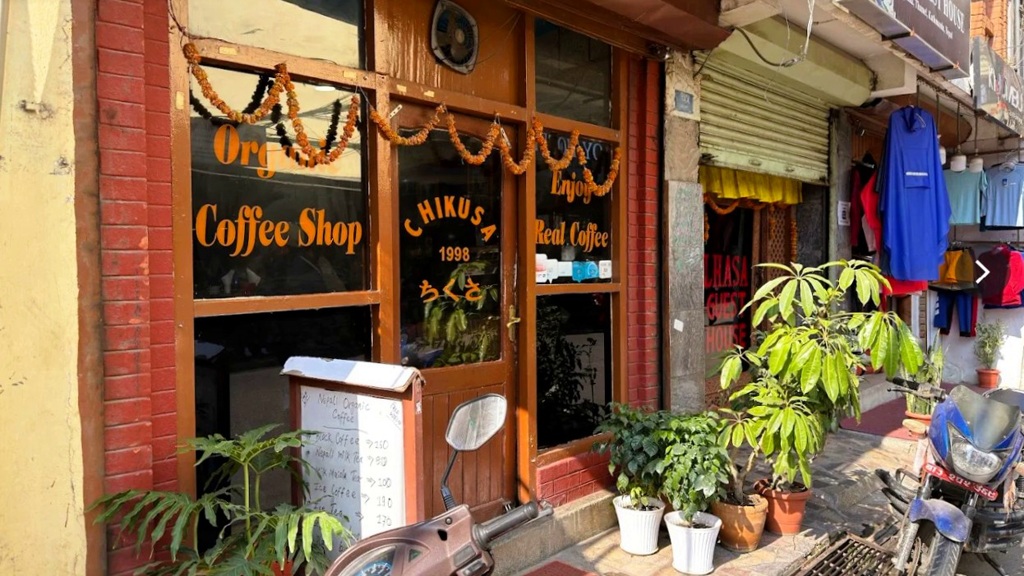 Beste koffie Thamel, Chikusa Café Kathmandu