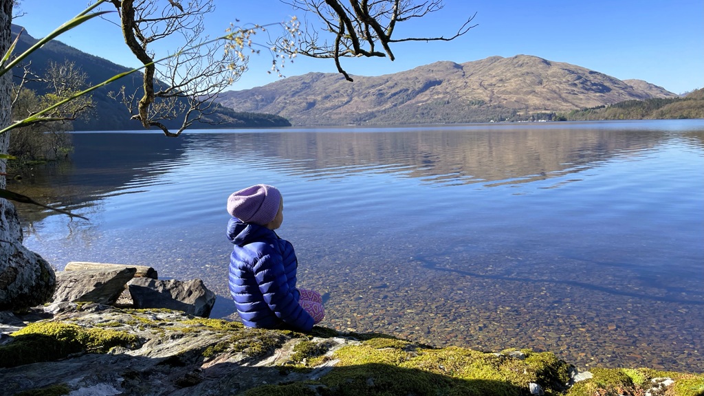 Loch Lomond Lotje West Highland Way Scotland