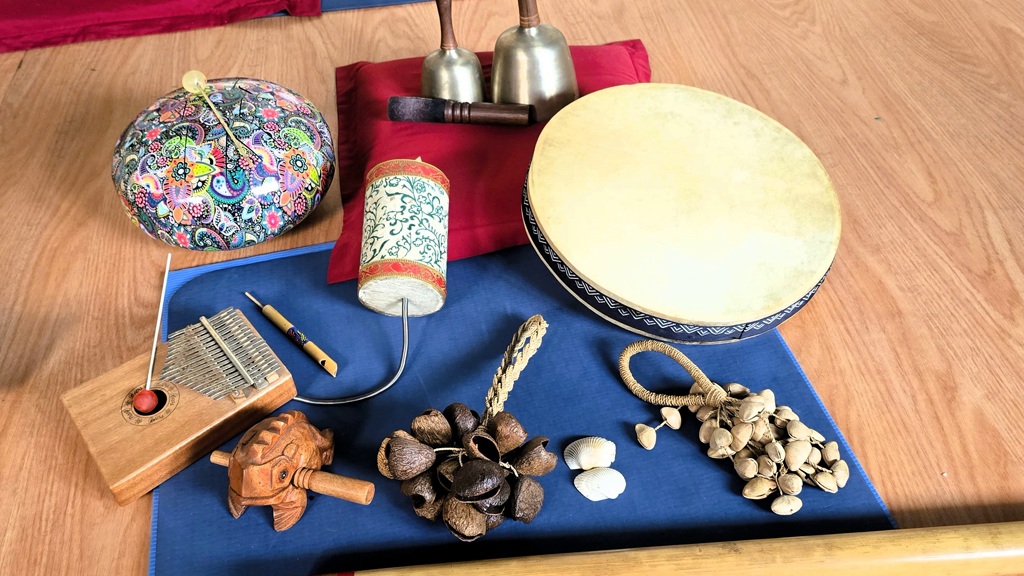 Sound Healing Training Nepal, Advanced, muziekinstrumenten Sound Healing Training Nepal, Advanced, muziekinstrumenten