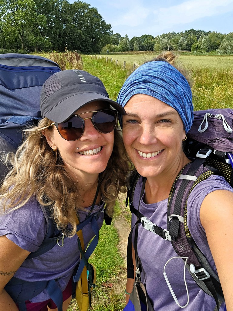 Aafke en Paula wandelen in Nederland, Sallandse Toppentocht