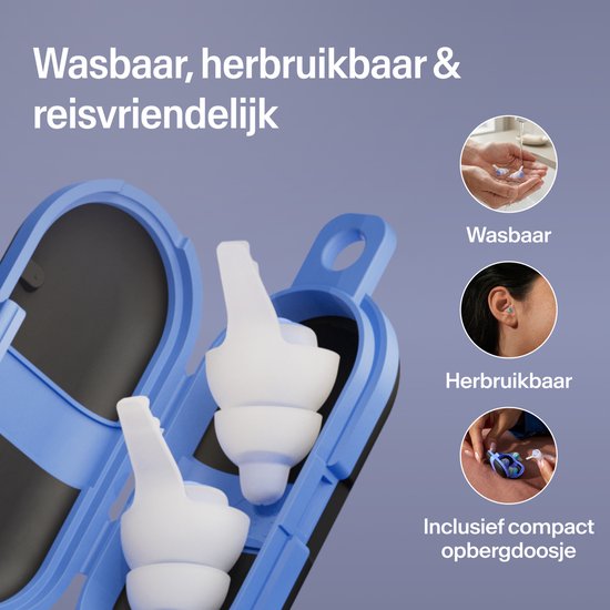 Beste slaapoordoppen voor reizen, Alpine SleepDeep oordopjes