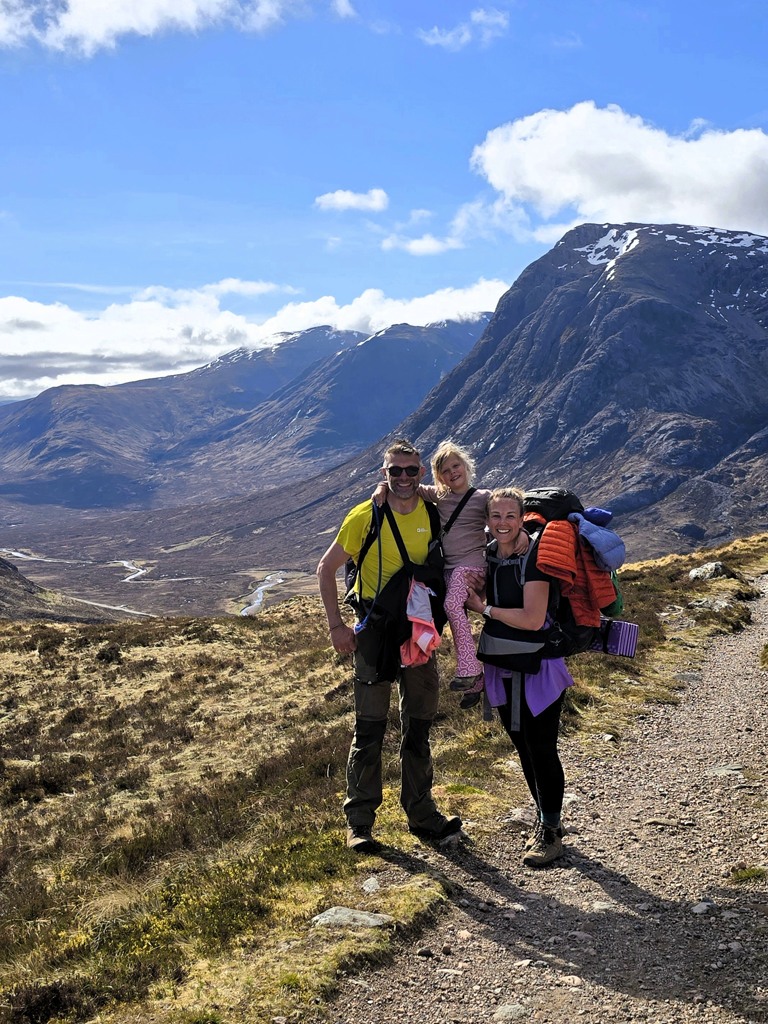 Mooiste meerdaagse wandelroutes Europa, West Highland Way Schotland, familiefoto