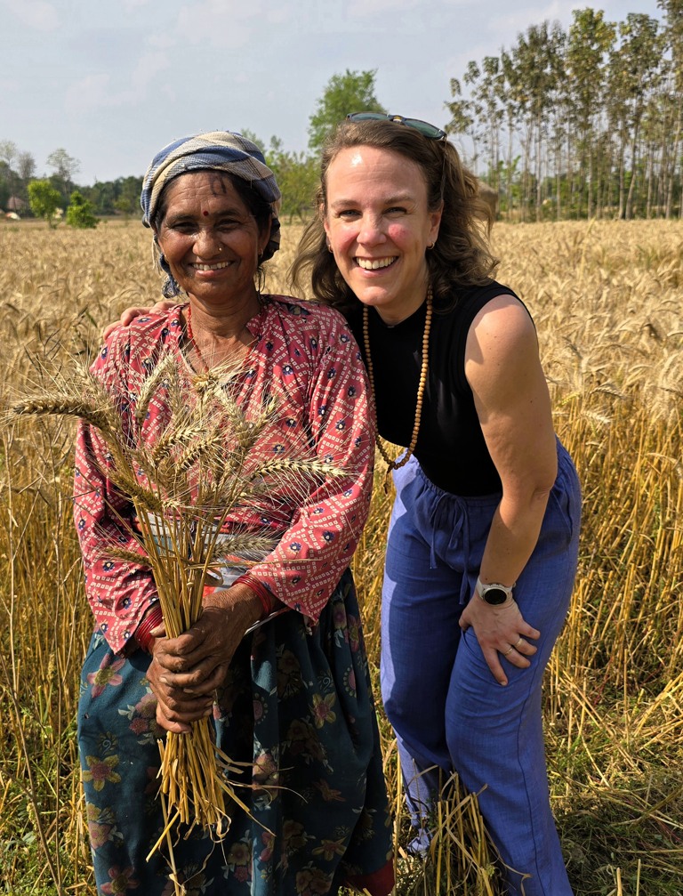 Ontmoeting lokale dame Thakudwara