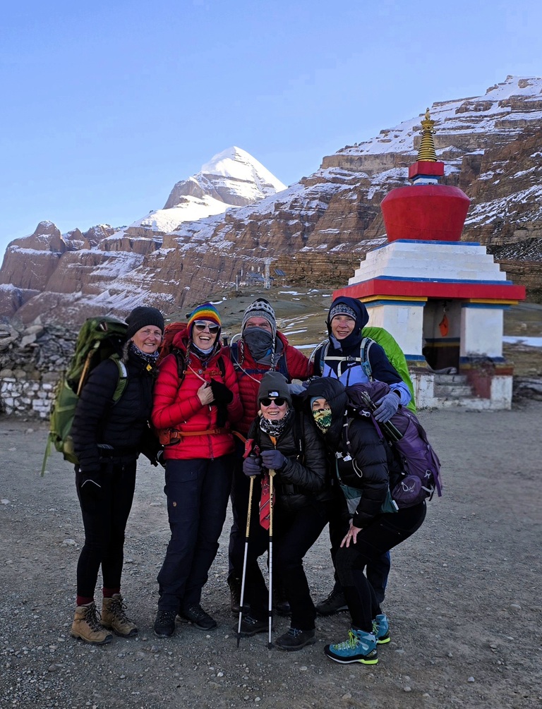 Kailash Kora pelgrimstocht groepsfoto
